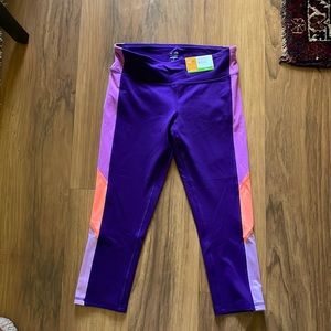 Champion duo dry purple color lock‎ leggings